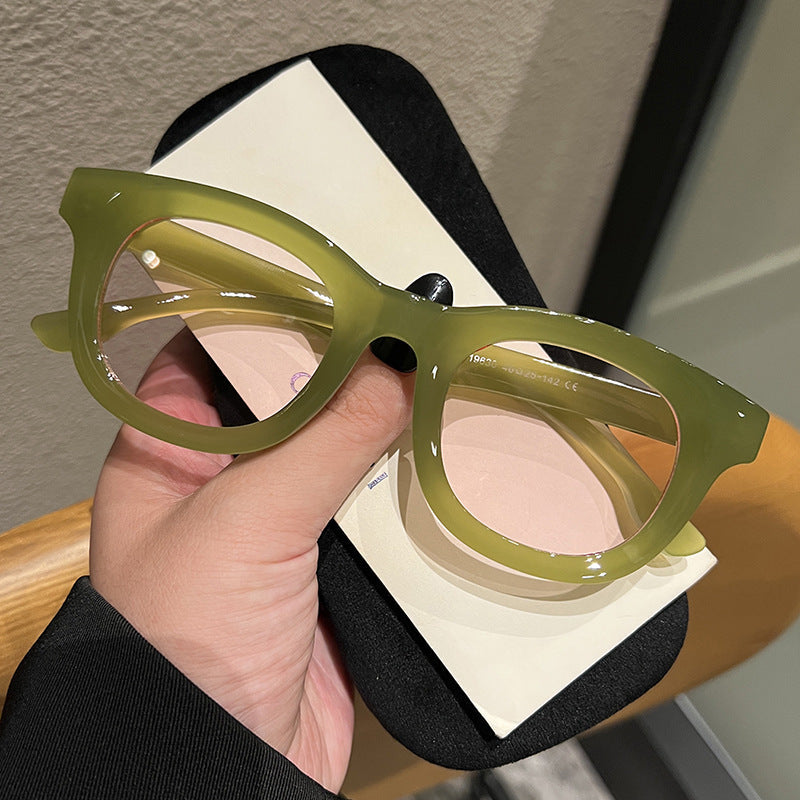 Dames Oversized Zonnebril met Opvallend Design 2