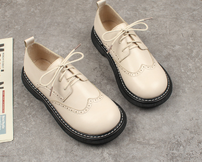 Dames Oxford Schoenen in Brogue Stijl 8