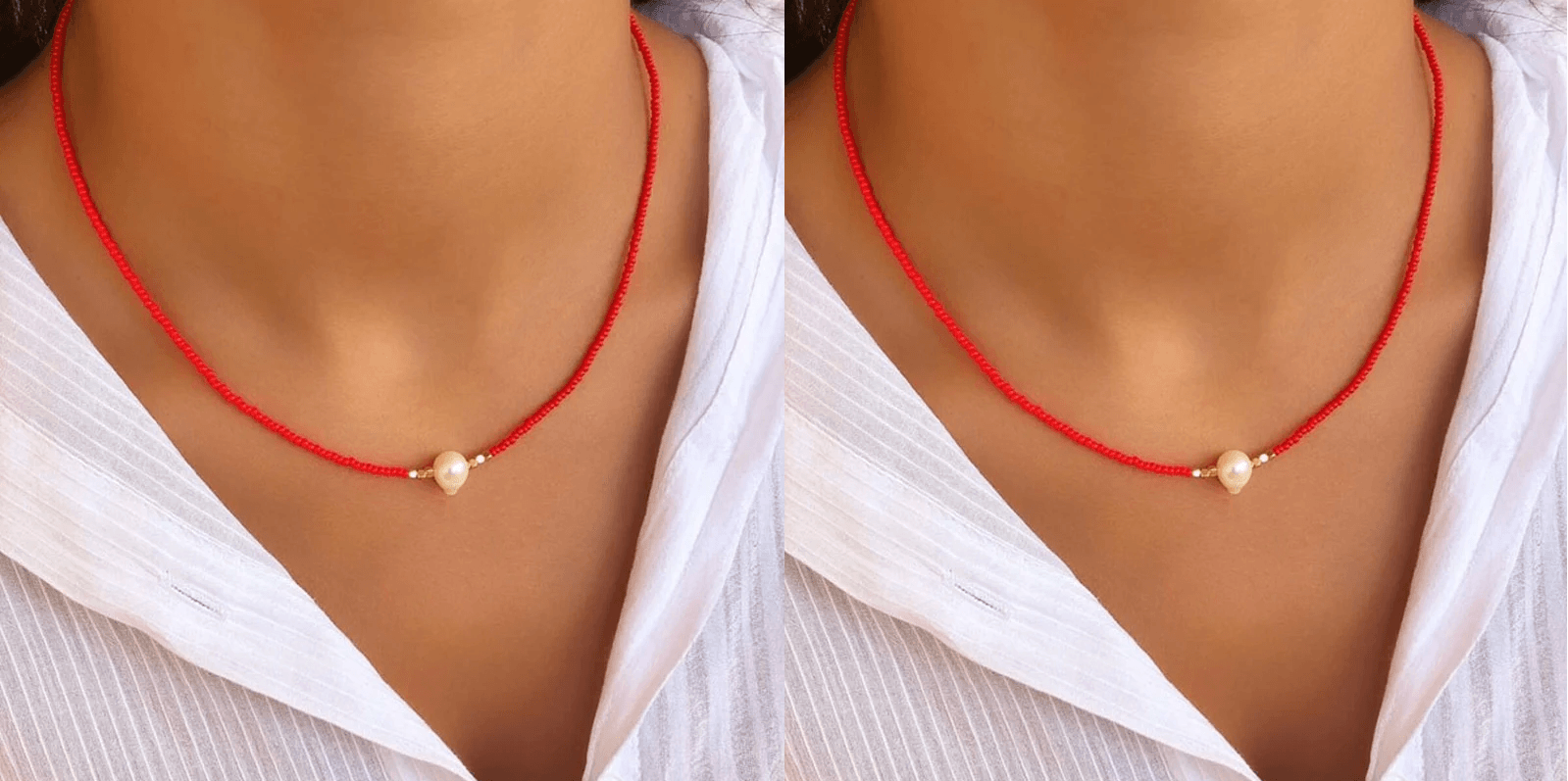 Dames Parelketting Verfijnd 1