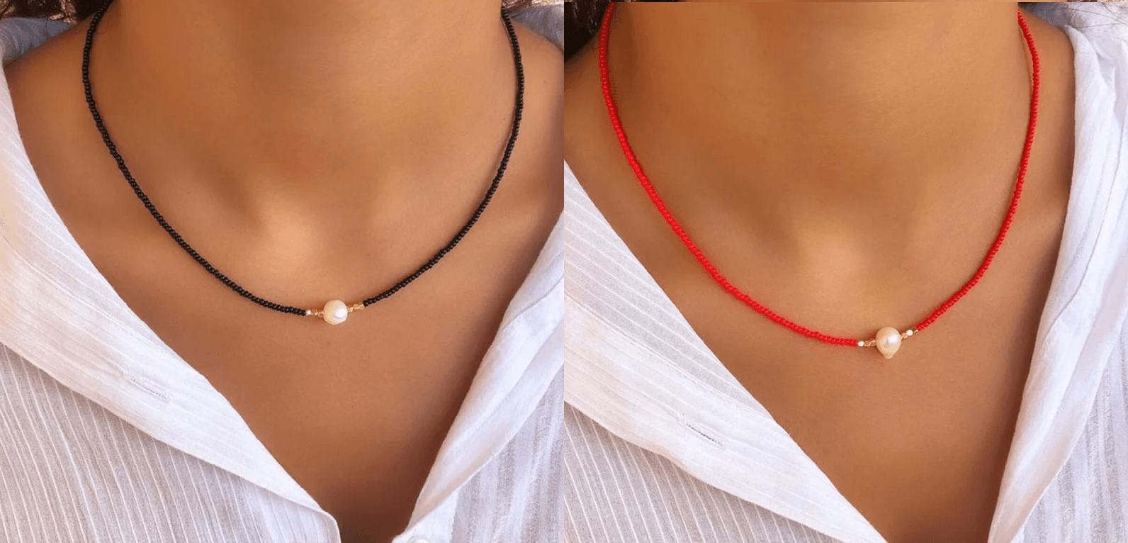 Dames Parelketting Verfijnd 5
