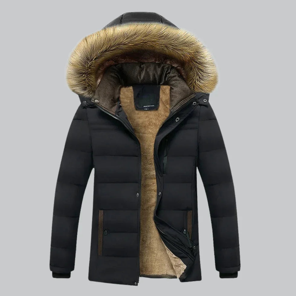 Dames Parka Winterjas Met Fleece Voering en Waterdichte Buitenlaag 1