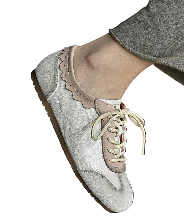 Dames Platte Gesplitste Schoenen Modieus 1