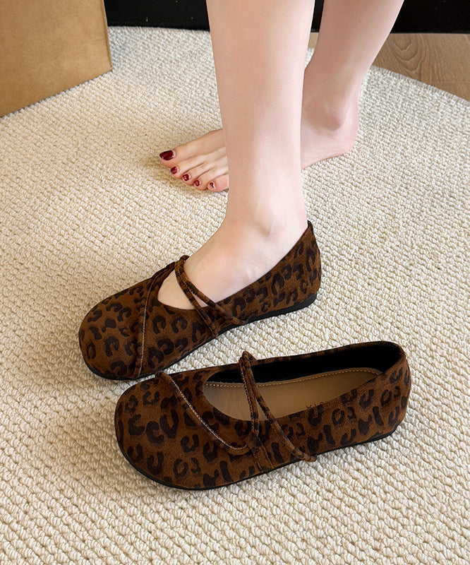 Dames Platte Schoenen Met Gesplitste Kruisband 1