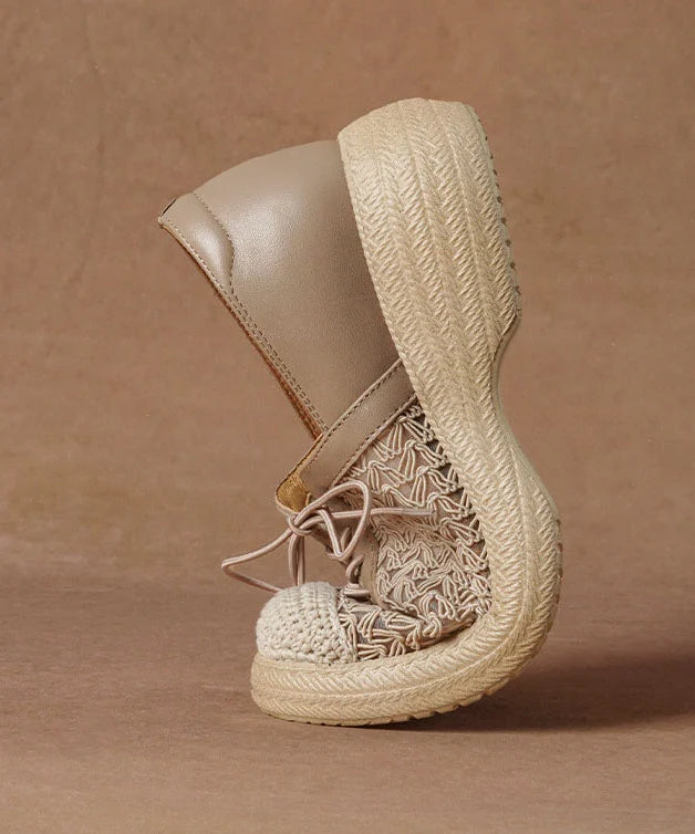 Dames Platte Schoenen Opengewerkte Details 4