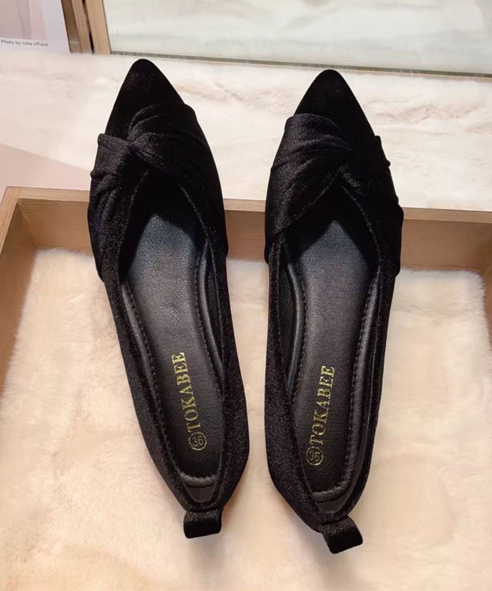 Dames Platte Schoenen Puntige Neus 3