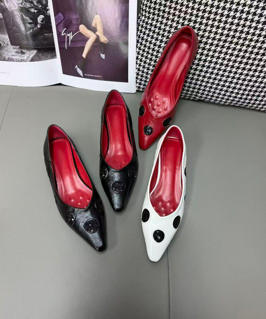 Dames Platte Schoenen met Puntige Neus 4