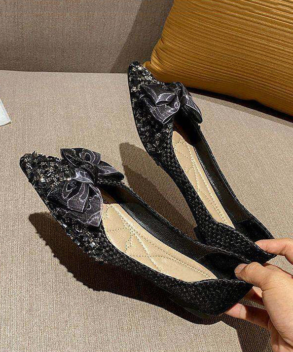 Dames Platte Schoenen met Strikverbinding 2