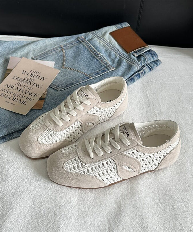 Dames Platte Schoenen met Veters 3