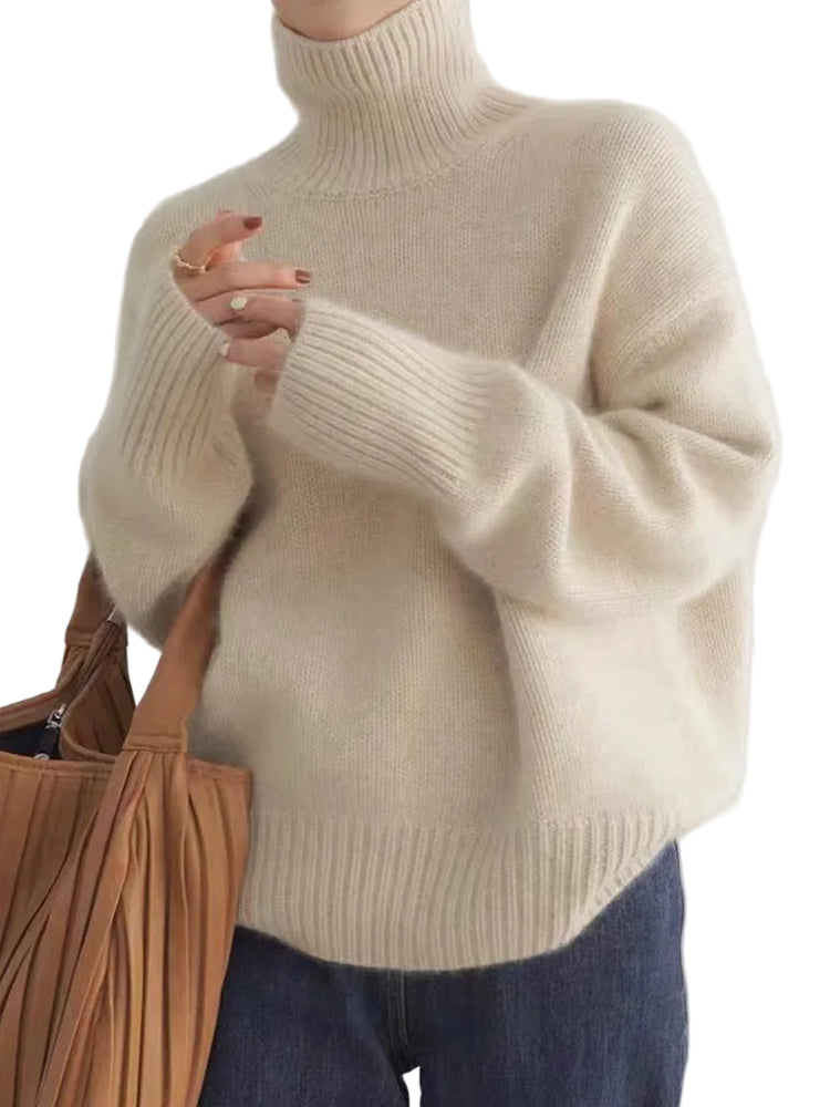 Dames Rollkragenpullover van Kasjmier 0