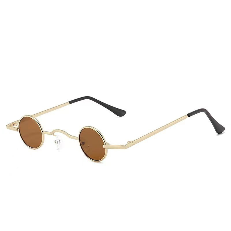 Dames Ronde Zonnebril Vintage Stijl 11