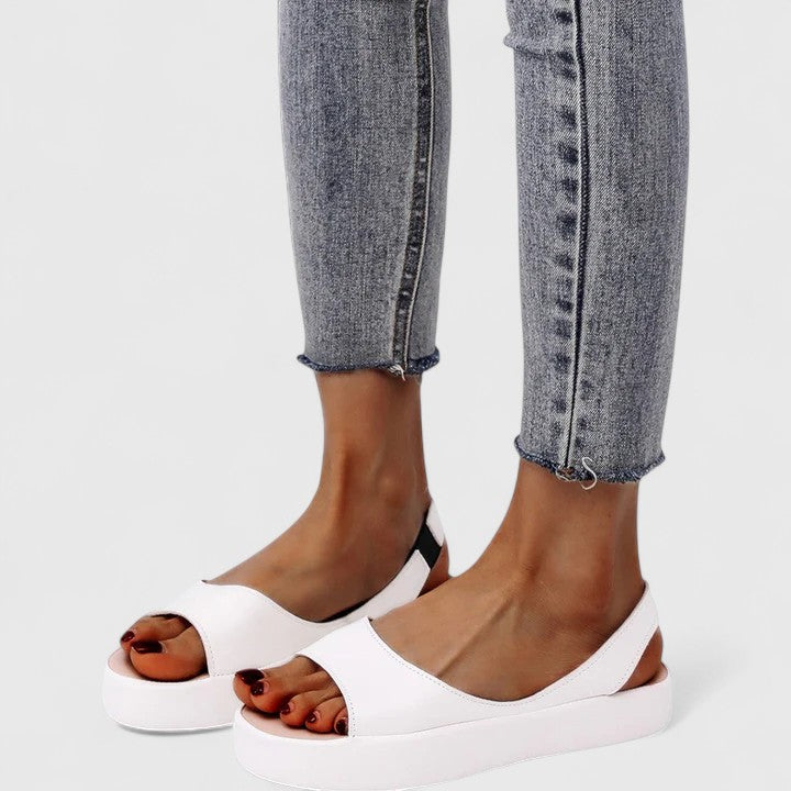 Dames Sandalen Comfortabel met Eenvoudig Bandje en Stijlvolle Afwerking 6
