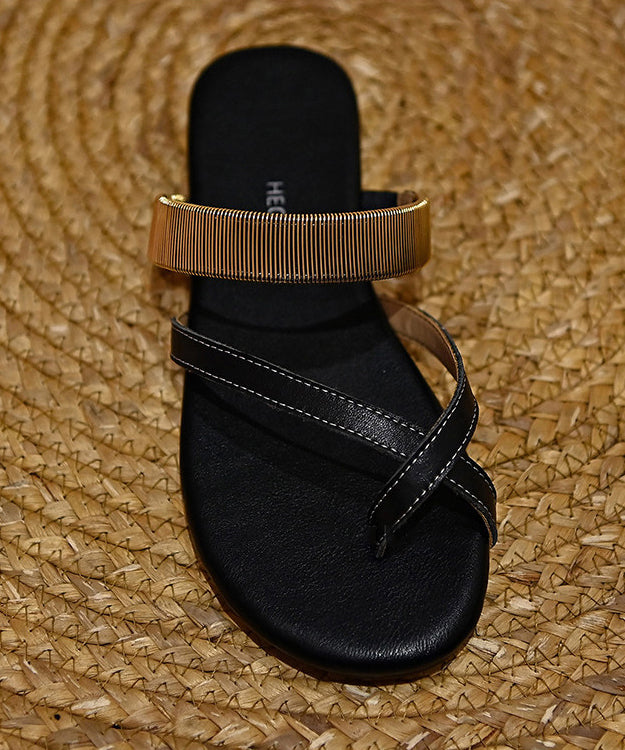 Dames Sandalen Koeienhuid Design Open Teen Modieus 1