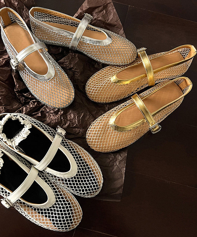 Dames Sandalen Platte Zomerstijl Met Gesp 4