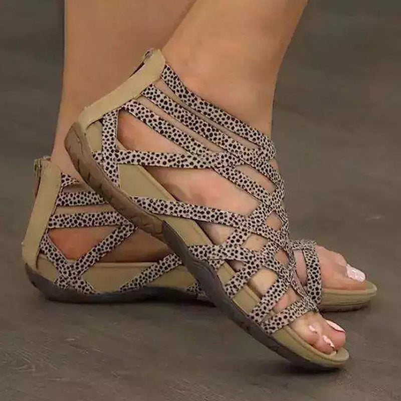 Dames Sandalen Romeins Stijlvol voor de Zomer 8