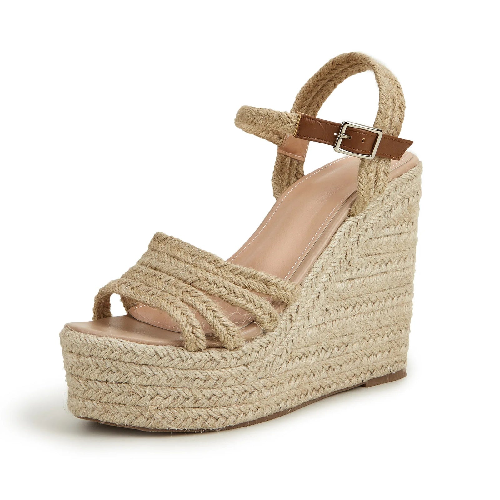Dames Sandalen met Hak Open Teen Sleehakstijl 8