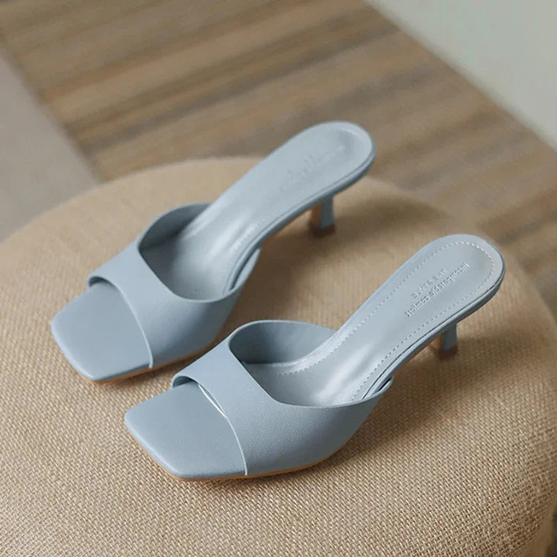 Dames Sandalen met Hak in Victoriaanse Stijl 10
