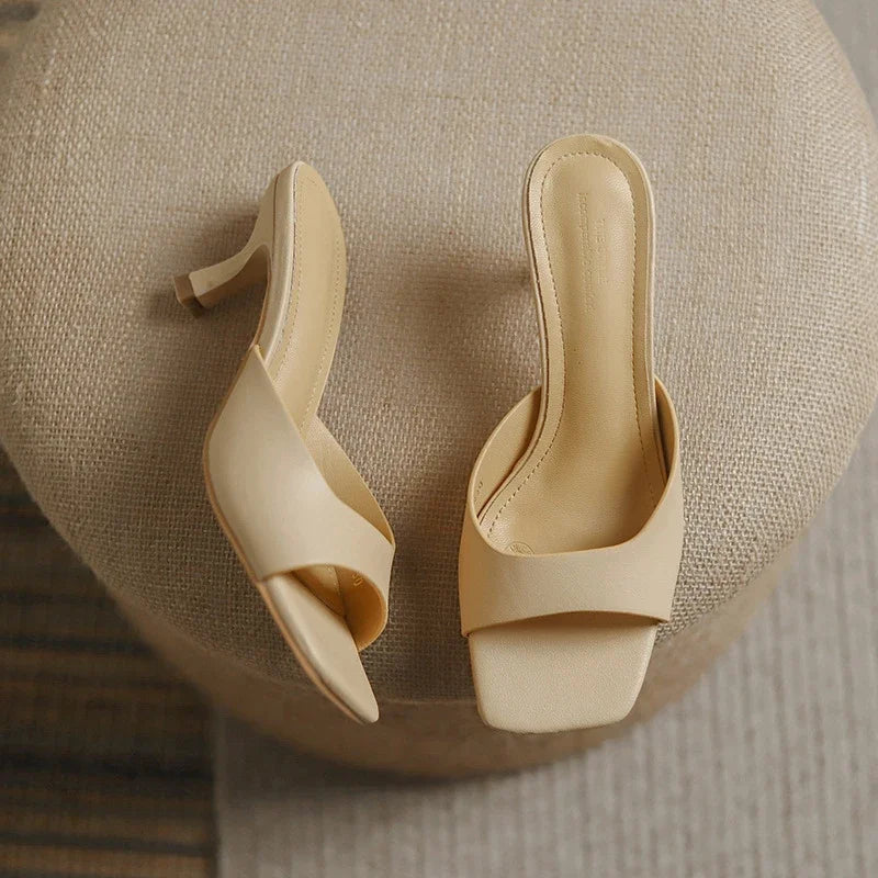 Dames Sandalen met Hak in Victoriaanse Stijl 7
