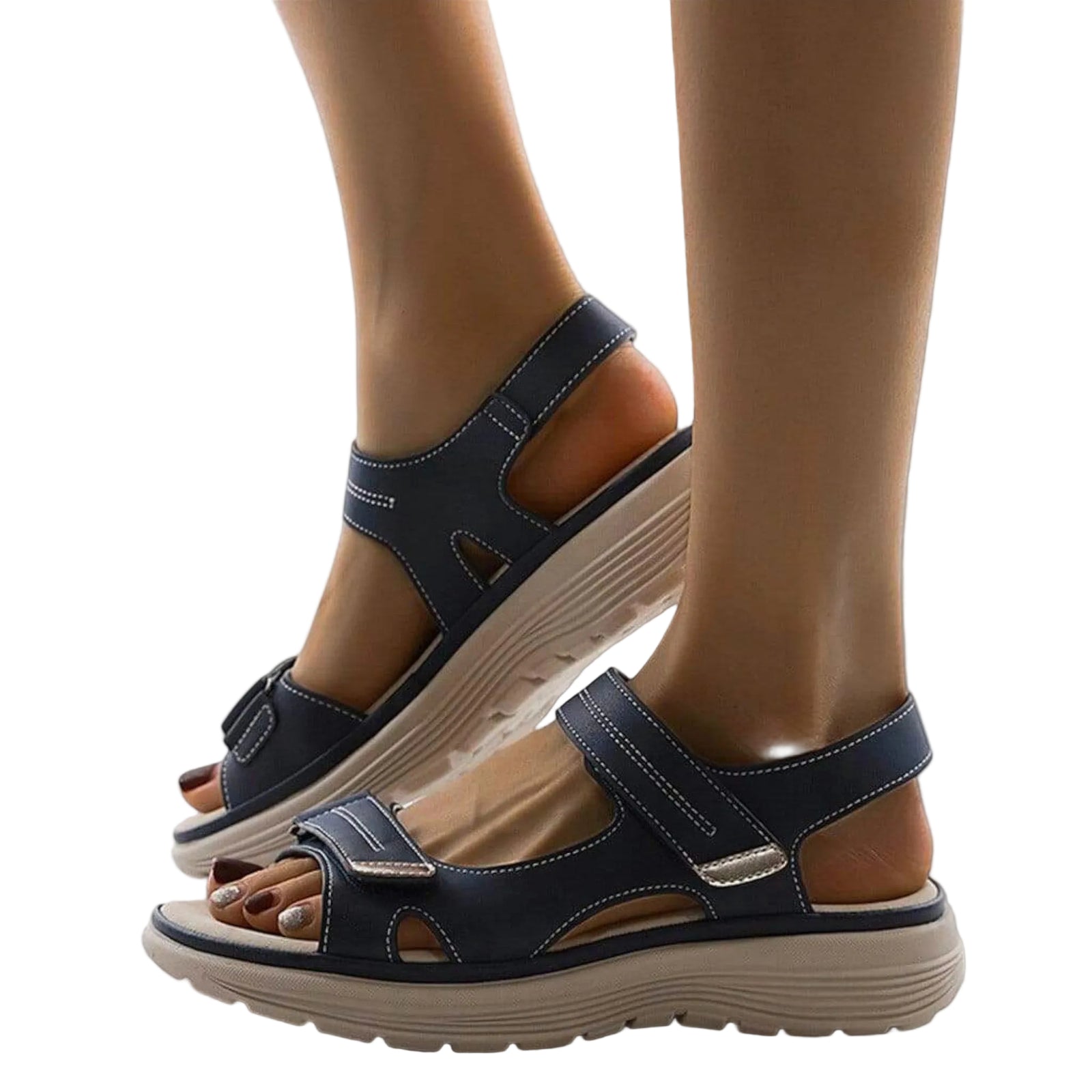 Dames Sandalen met Verstelbare Voetboogondersteuning voor Comfortabel Lopen 5