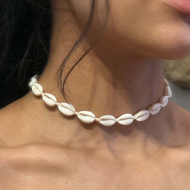 Dames Schelpenketting Met Verstelbare Lengte 1