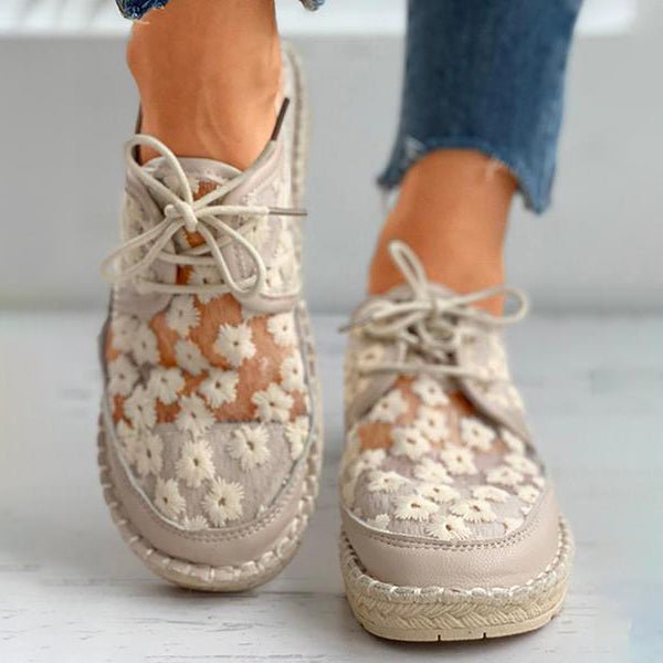 Dames Schoenen Bloemmotief Trendy Design 3