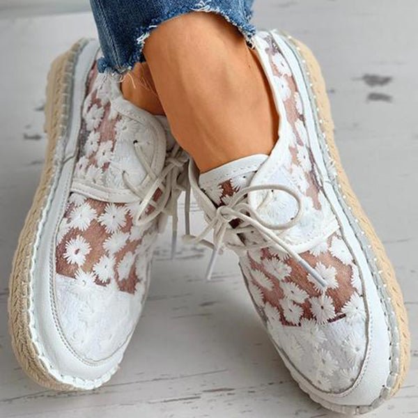 Dames Schoenen Bloemmotief Trendy Design 6