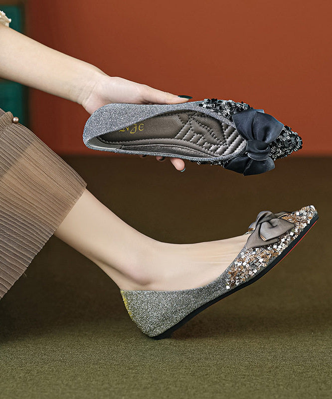 Dames Schoenen met Strik en Puntige Neus 2