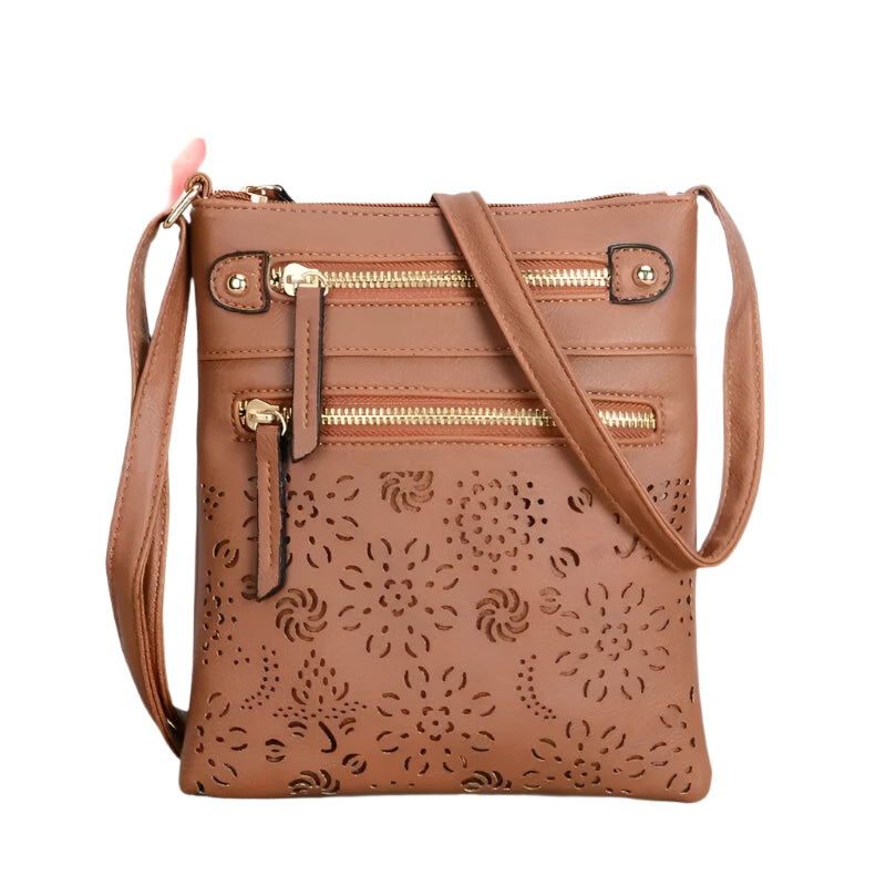 Dames Schoudertas Retro-Chique Kunstleer 0