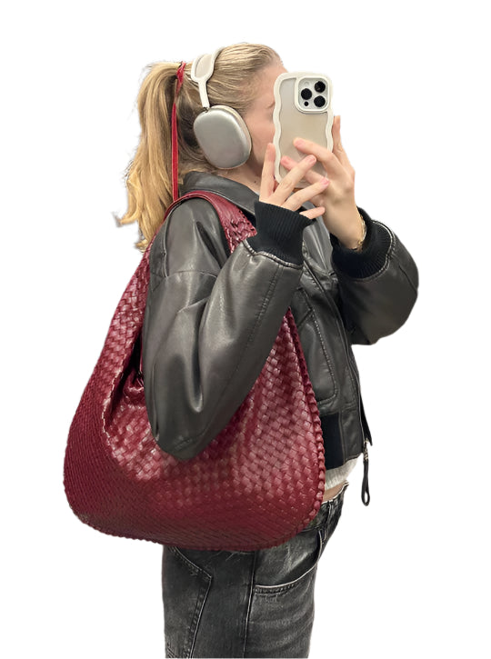 Dames Schoudertas Stijlvol Waterafstotend Polyester voor Dagelijks Gebruik 0