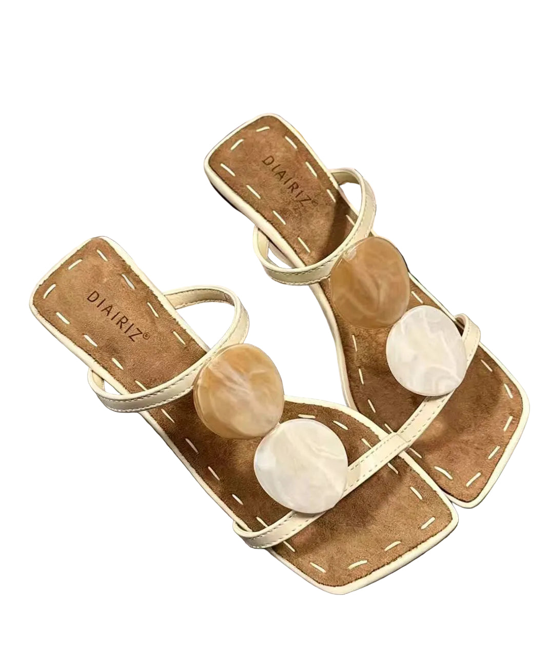 Dames Schuifsandalen met Hoge Hak 0