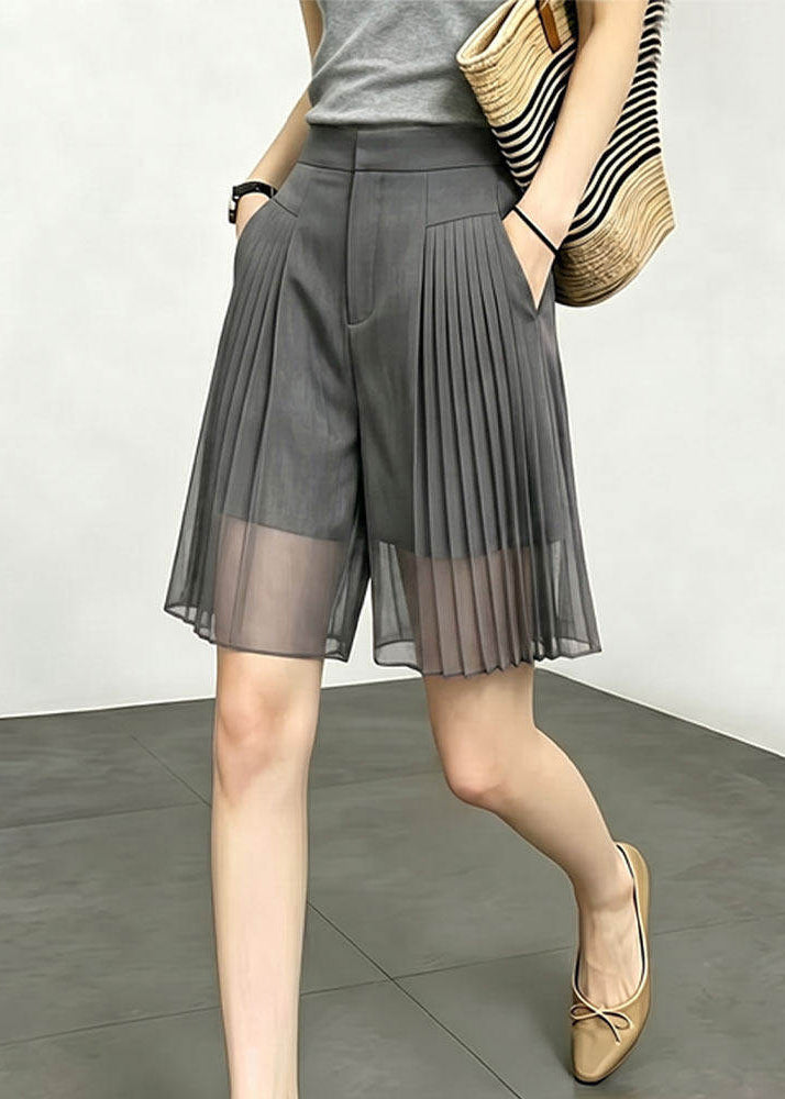 Dames Shorts Patchwork Tule Met Zakken 2