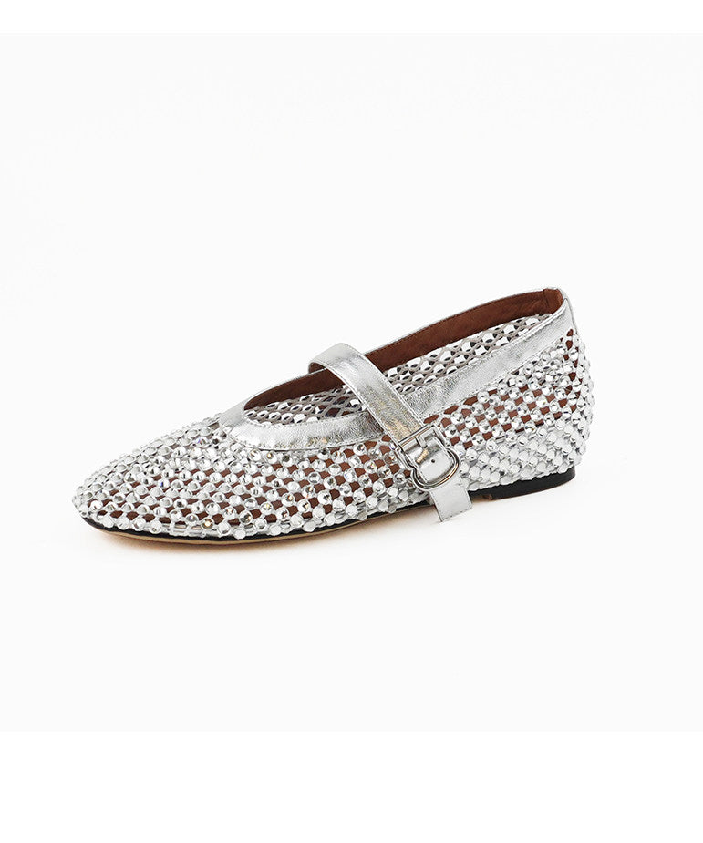 Dames Sleehaksandalen Met Uitgeholde Details 4