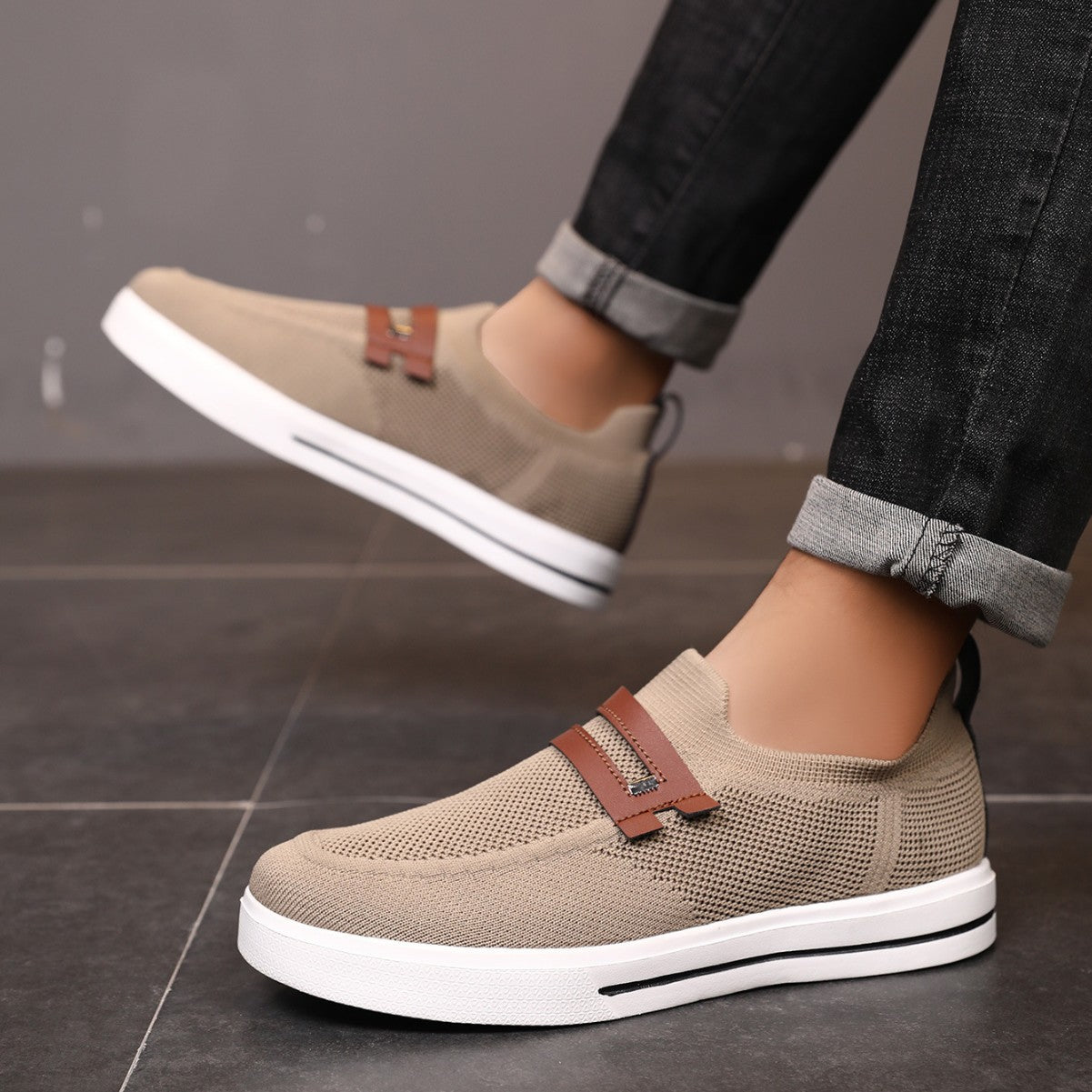 Dames Slip-On Sneakers Ademend Design 3