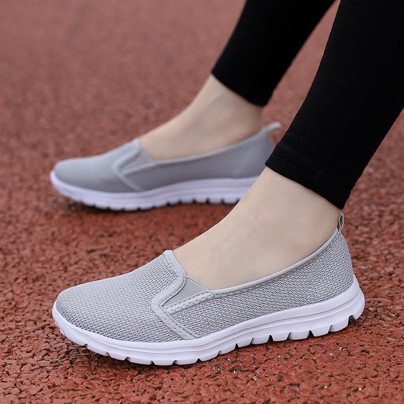 Dames Slip-On Vrijetijdsschoenen Ademend 0