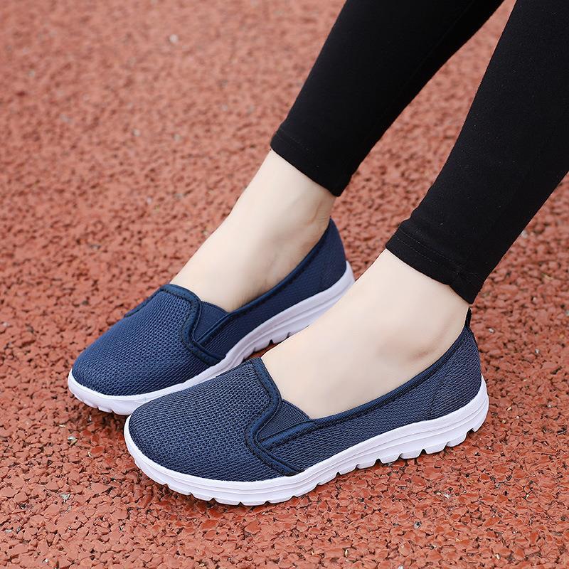 Dames Slip-On Vrijetijdsschoenen Ademend 2