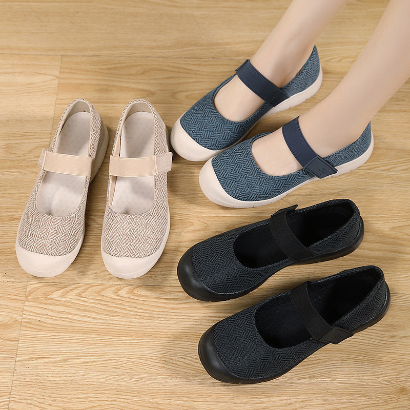 Dames Slippers Met Verstelbare Band Casual 2