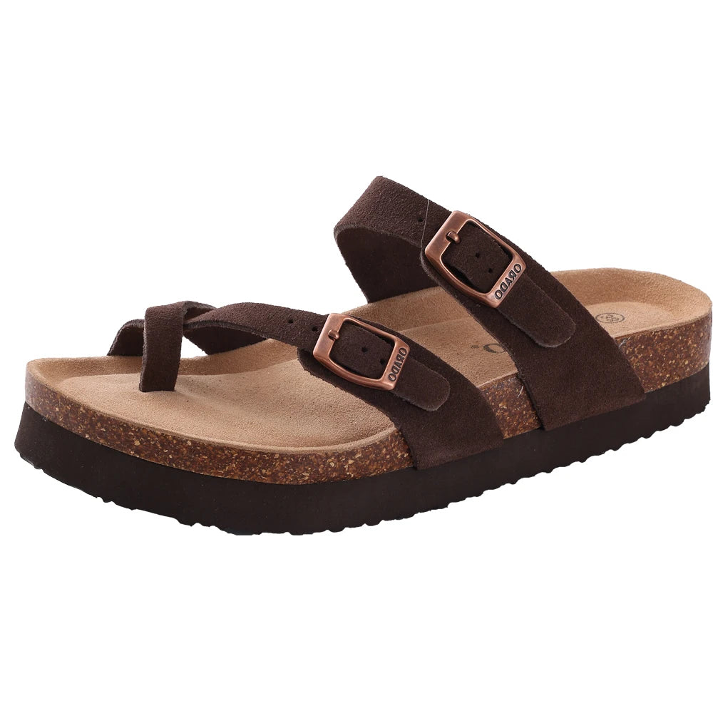 Dames Slippers Muilezels met Kurken Binnenzool Modern Ontwerp 12