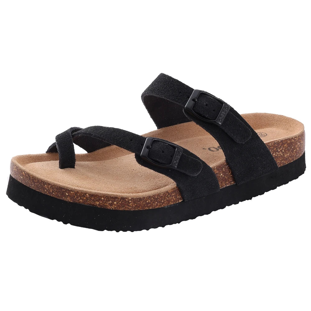 Dames Slippers Muilezels met Kurken Binnenzool Modern Ontwerp 6