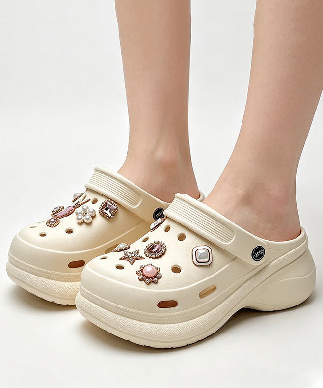 Dames Slippers Platform Uitgehold Casual 2