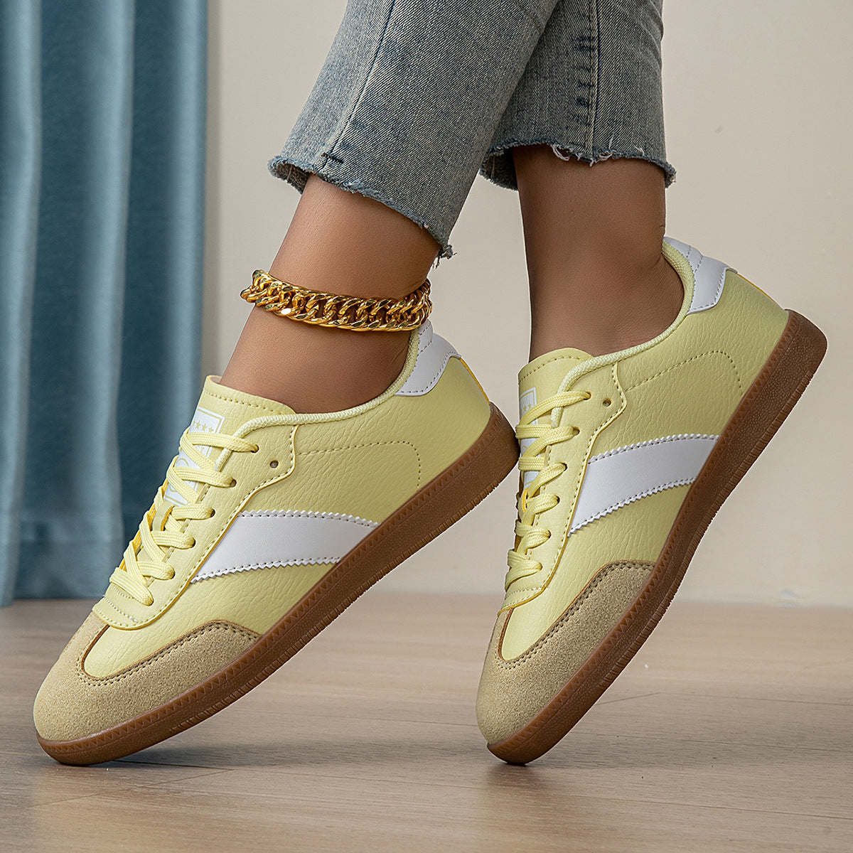 Dames Sneakers Ademend Antislip Trendy Stijl voor Casual en Sportieve Outfits 2