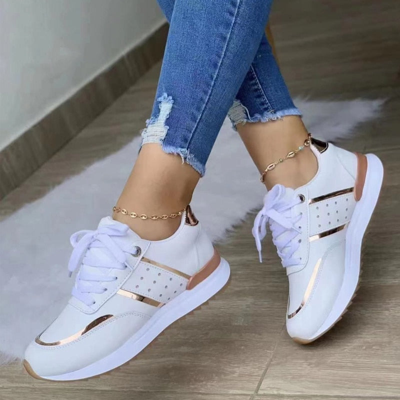Dames Sneakers Casual PU-leer 1