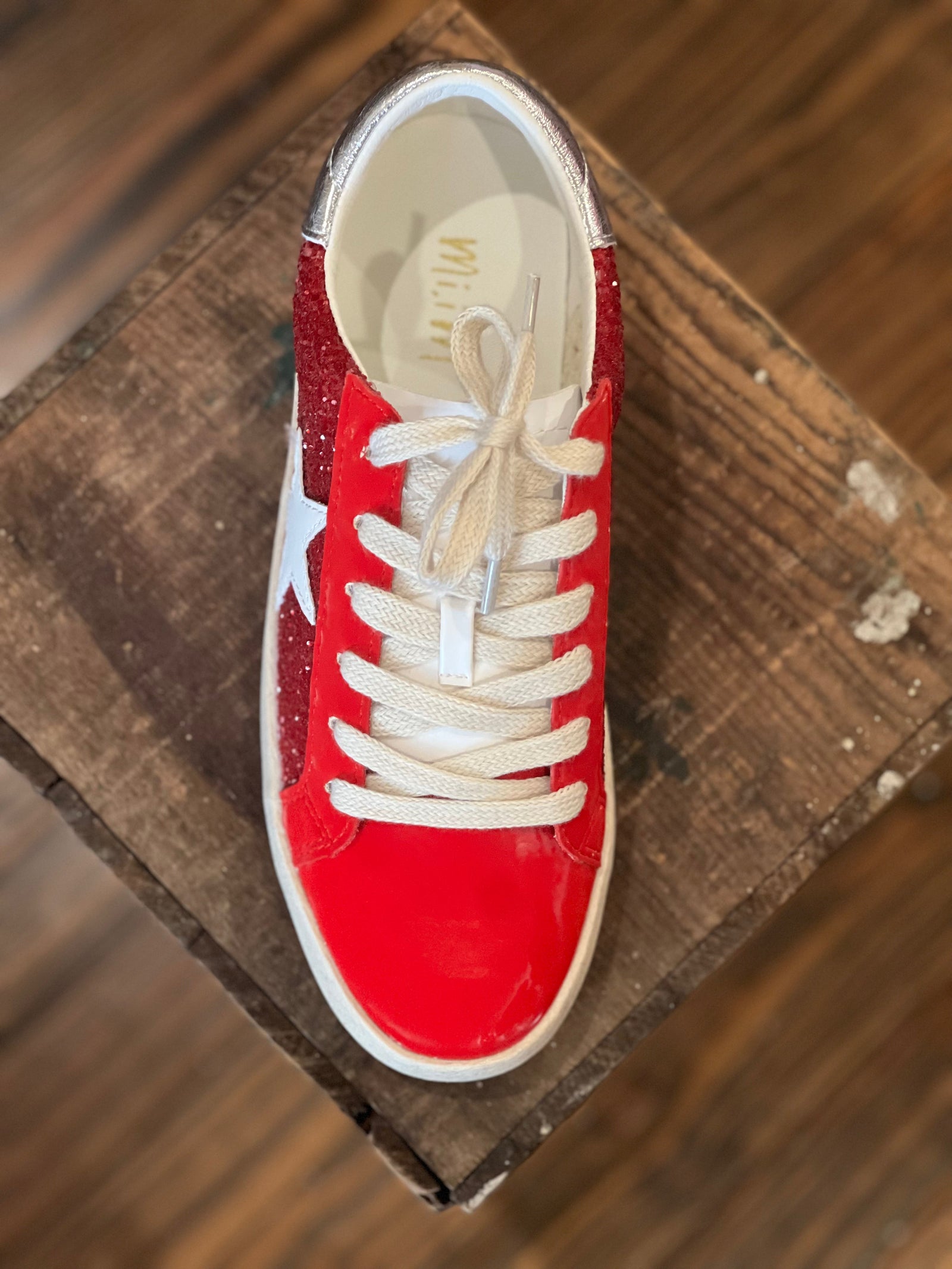 Dames Sneakers Casual Rood 1