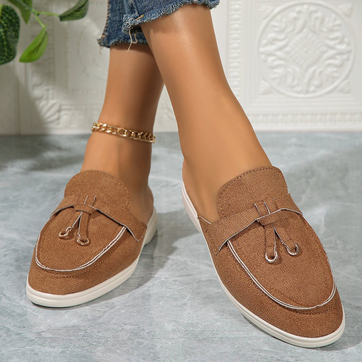 Dames Sneakers Casual Slip-On 9