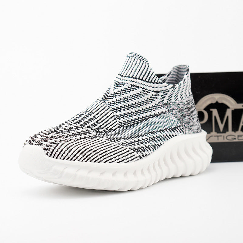 Dames Sneakers Gebreid met Antislipzool 1