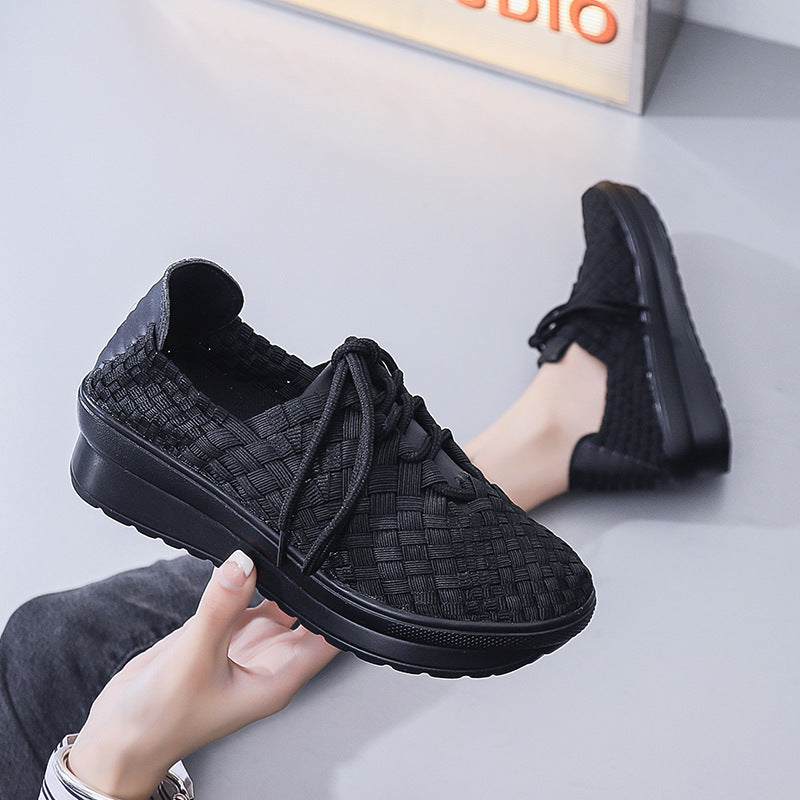 Dames Sneakers Gevlochten Design 6