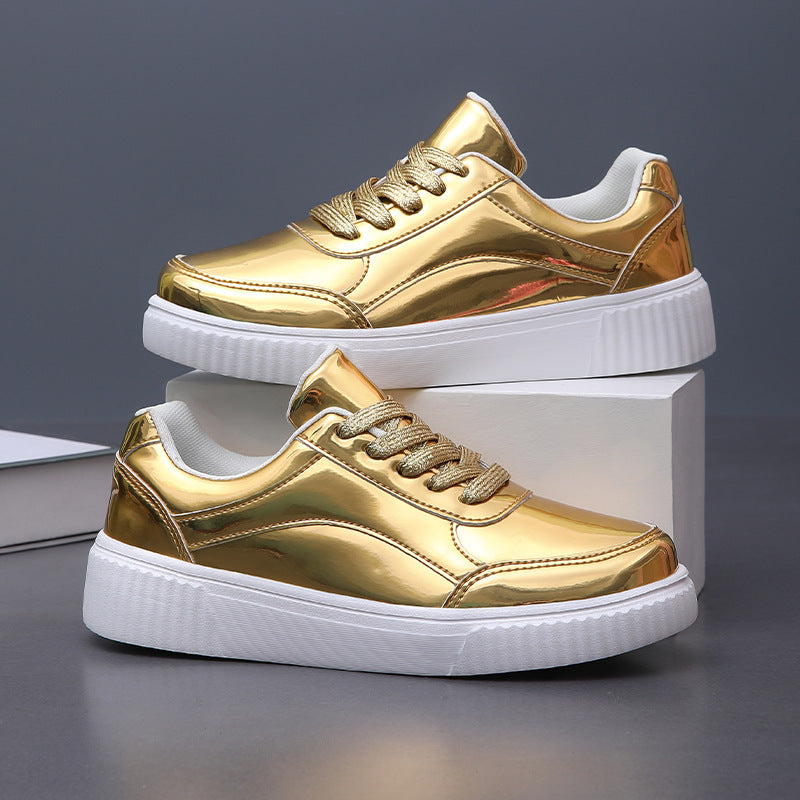Dames Sneakers Glanzend Met Dempende Zool 1