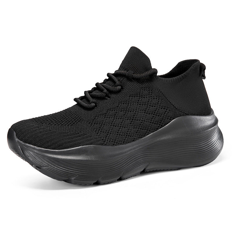 Dames Sneakers Lichtgewicht Gebreid Flexibel Ontwerp 0