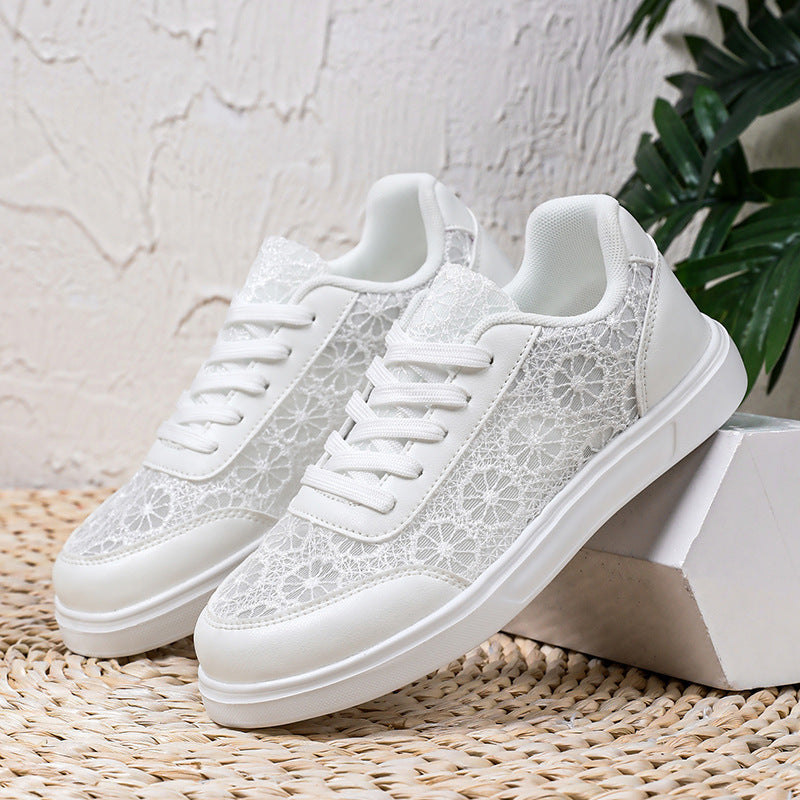 Dames Sneakers Met Bloemaccenten 2