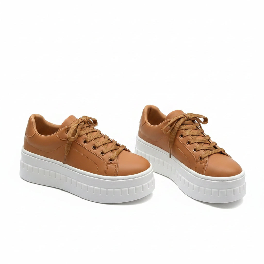Dames Sneakers Met Dikke Zool Trendy 0