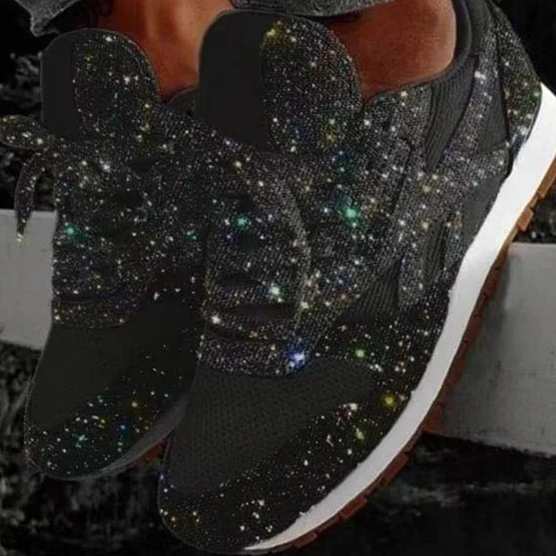 Dames Sneakers Met Pailletten Sportieve Stijl 2