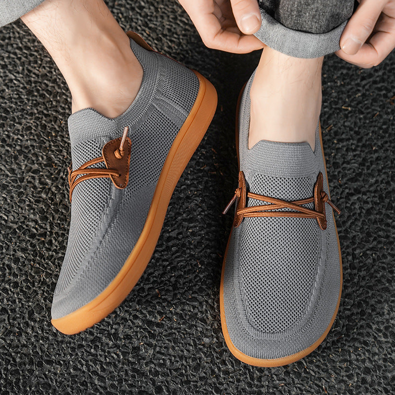Dames Sneakers Slip-On Ademend Flexibel Met Antislip Zool 8
